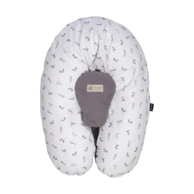 Candide Těhotenský a kojicí polštář Multirelax 3v1 Polycotton Bunny