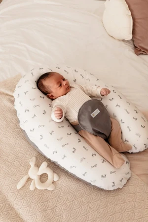 Candide Těhotenský a kojicí polštář Multirelax 3v1 Polycotton Bunny