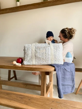 Candide Víkendová taška pro maminky Blueberry
