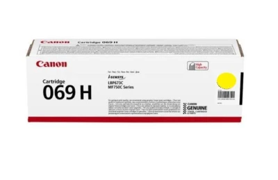 Canon Cartridge 069 H/Yellow/5500str. Canon Cartridge 069 H/Yellow/5500str.