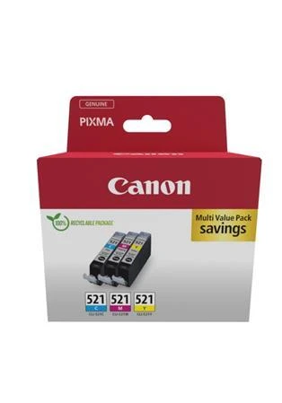 Canon cartridge CLI-521 C/M/Y/MultiPack / 3x9ml Canon cartridge CLI-521 C/M/Y/MultiPack / 3x9ml
