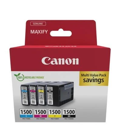 Canon cartridge INK PGI-1500 BK/C/M/Y MULTI / 1x 12,4ml + 3x4,5ml Canon cartridge INK PGI-1500 BK/C/M/Y MULTI / 1x 12,4ml + 3x4,5ml