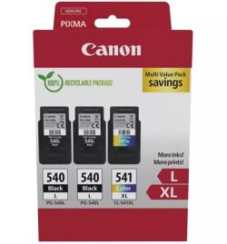 Canon cartridge PG-540Lx2/CL-541XL Multipack / 2x Black + 1 Color /2x21ml + 1x15ml Canon cartridge PG-540Lx2/CL-541XL Multipack / 2x Black + 1 Color /2x21ml + 1x15ml