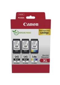 Canon cartridge PG-545XLx2/CL-546XL/Multipack / 2x black+Color / 2x15ml+1x13ml Canon cartridge PG-545XLx2/CL-546XL/Multipack / 2x black+Color / 2x15ml+1x13ml