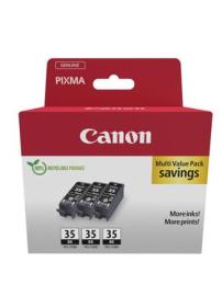 Canon cartridge PGI-35Bk Black (PGI35BK) Triple Pack / 3x Black / 3x9,3ml Canon cartridge PGI-35Bk Black (PGI35BK) Triple Pack / 3x Black / 3x9,3ml