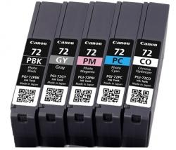 Canon cartridge PGI-72 PBK/GY/PM/PC/CO Multi Pack (PGI72multipack) / 5x14ml Canon cartridge PGI-72 PBK/GY/PM/PC/CO Multi Pack (PGI72multipack) / 5x14ml