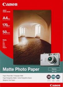 Canon fotopapír MP-101 - A4 - 170g/m2 - 50 listů - matný Canon fotopapír MP-101 - A4 - 170g/m2 - 50 listů - matný