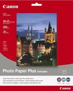 Canon fotopapír SG-201 - 20x25cm (8x10inch) - 260g/m2 - 20 listů - pololesklý