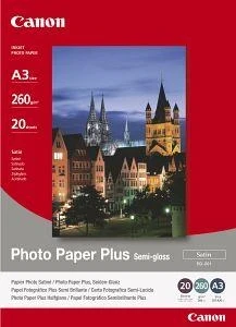 Canon fotopapír SG-201 - A3 - 260g/m2 - 20listů - pololesklý Canon fotopapír SG-201 - A3 - 260g/m2 - 20listů - pololesklý