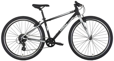 Canull 27,5 kolo Air (S) černé/stříbrné juniorské horské kolo + výbava zdarma