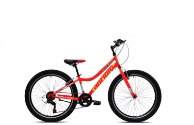 Capriolo Horské jízdní kolo DIAVOLO 400 24"/12" oranžovo-žlutá