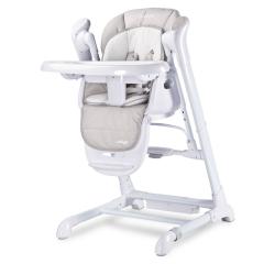 CARETERO Dětská jídelní židlička 2v1 Indigo light grey