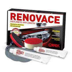 CAREX - sada na RENOVACI plastových světlometů