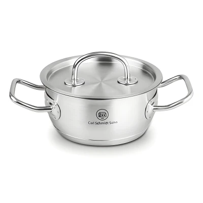 Cs Solingen Kastrol s poklicí nerezová ocel 1 l / pr. 16 x 7,5 cm PRO-X