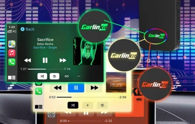 Carlinkit Bezdrôtový adaptér 2AIR (čierny)