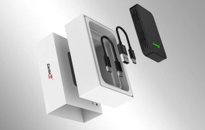 Carlinkit 2AIR-T černý bezdrátový adaptér pro CarPlay/Android Auto