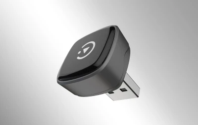 Carlinkit MINI ULTRA 5 šedý bezdrátový adaptér CarPlay/Android Auto