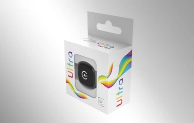 Carlinkit MINI ULTRA 5 šedý bezdrátový adaptér CarPlay/Android Auto