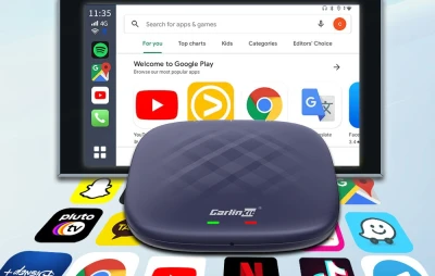Carlinkit TBOX-Plus 8GB+128GB bezdrátový adaptér pro CarPlay/Android Auto