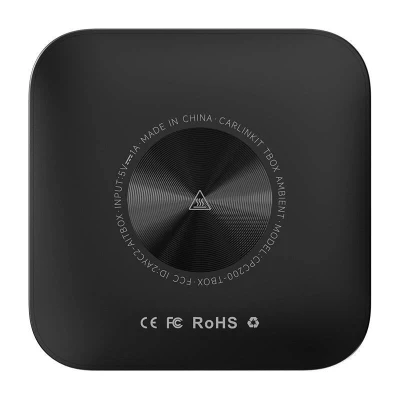Carlinkit TBOX PLUS LED bezdrôtový adaptér, 4G/64G, Apple Carplay/Android Auto (čierny)