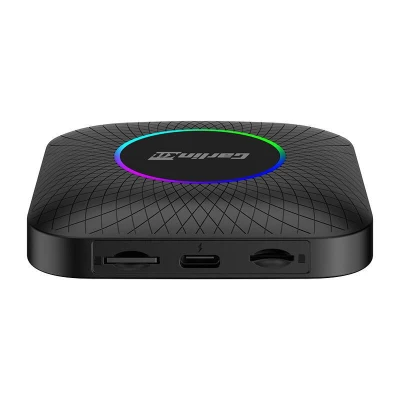 Carlinkit TBOX PLUS LED bezdrôtový adaptér, 4G/64G, Apple Carplay/Android Auto (čierny)