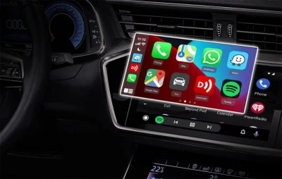 Carlinkit TBOX PLUS LED bezdrôtový adaptér, 4G/64G, Apple Carplay/Android Auto (čierny)