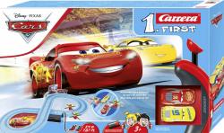 Carrera 1 First Autodráha 2,4m 2 auta Cars Power Duell 1:50 na baterie