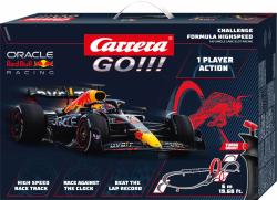 Carrera Autodráha GO!!! F1 Challenger 6m 203x75cm 1 dráha na trafo