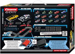 Carrera Autodráha GO!!! Highway Chase 4,3m 147x120cm na baterie / trafo