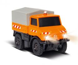 Carson RC auto MB Unimog U406 1:87 oranžová