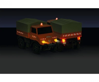 Carson RC auto MB Unimog U406 1:87 oranžová