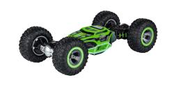 MAGIC MACHINE, oboustranný STUNT model, 1:10, 4WD, 2.4 GHz, 100% RTR, zelená