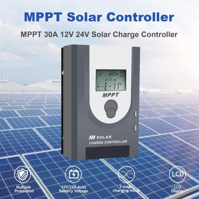 Carspa MH-P2420 12/24V, 20A, vstup 60V solární MPPT regulátor