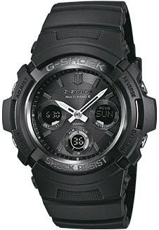 Casio AWG M100B 1A černé pánské kombinované hodinky