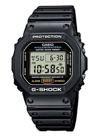 Casio DW-5600E-1 černé pánské digitální hodinky