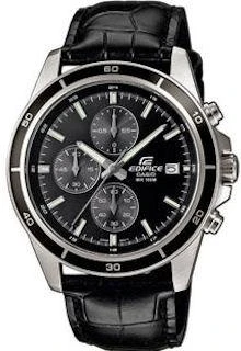 Casio EFR-526L-1A černo-stříbrné pánské analogové hodinky
