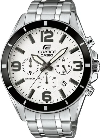 Casio EFR-553D-7B stříbrné pánské analogové hodinky