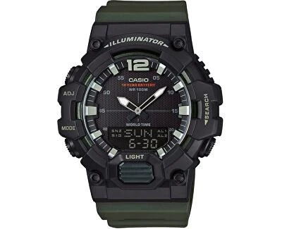 Casio HDC 700 3AV černé pánské analogově-digitální hodinky