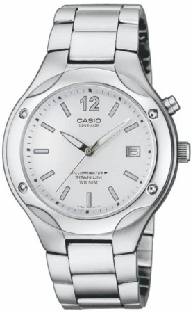 Casio LIN 165 8B stříbrné pánské analogové hodinky