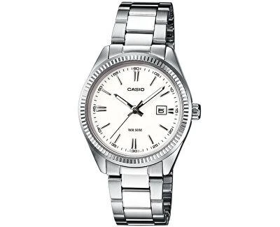 Casio LTP 1302PD 7A stříbrné dámské analogové hodinky