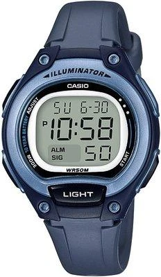 Casio LW 203 2A tmavě modré unisex digitální hodinky