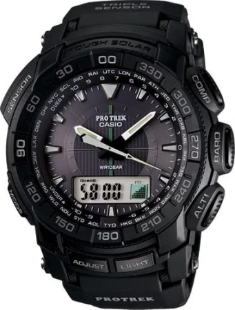 Casio PRG 550 1A1 černé pánské outdoorové analogové hodinky