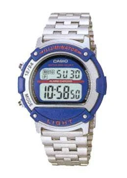 Casio stříbrno-modré pánské analogové hodinky