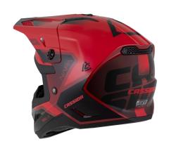 Cassida Cross Cup 2 Napa perleťově červeno-purpurovo-černá dětská motokrosová helma