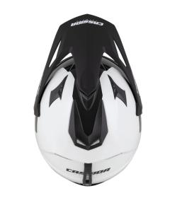Cassida Enduro prilba Tour 2.0 Dual bielo-čierna s čiernym matným šiltom + zľava 12 € na príslušenstvo