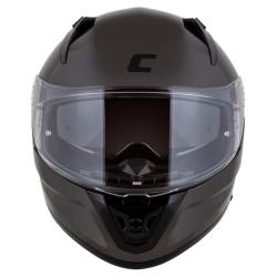 Cassida Integrální helma na motorku Aero Super Mono lesklá černá chrom-černá