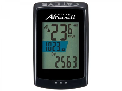 CATEYE Cyklopočítač CAT AirGPS II (GPS100N) (černá) CATEYE Cyklopočítač CAT AirGPS II (GPS100N) (černá)
