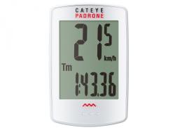 CATEYE Cyklopočítač CAT Padrone (PA100W) (bílá)