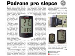 CATEYE Cyklopočítač CAT Padrone (PA100W) (bílá)