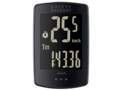 CATEYE Cyklopočítač CAT Padrone (PA100W) + OF100 (černá-stealth)